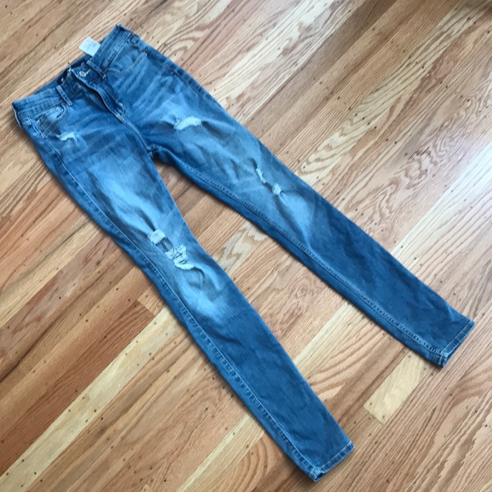 Hollister high-rise super skinny jeans W 24 L 30